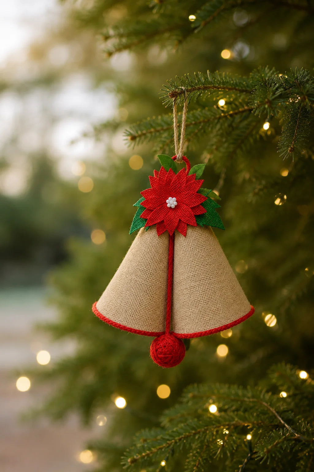 Home Decor – Jute Christmas Bell