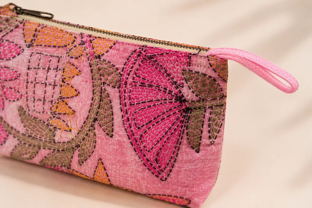 Hand Stitch Pouch Set – Shades of Love