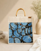Hand Stitch Jute Ladies Hand Bag – Colors of Creation