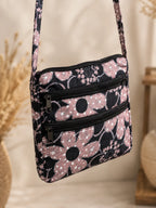 Printed Fabric Crossbody Bag – Blooming Journey