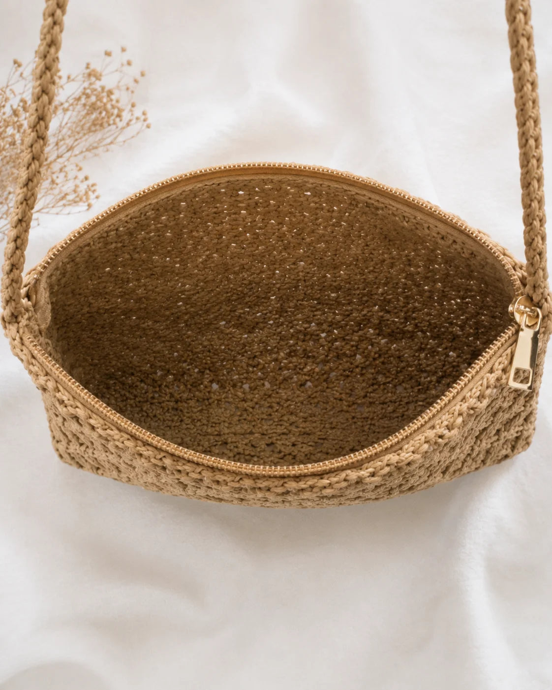 Jute Rope Crossbody Bag – Natural Harmony