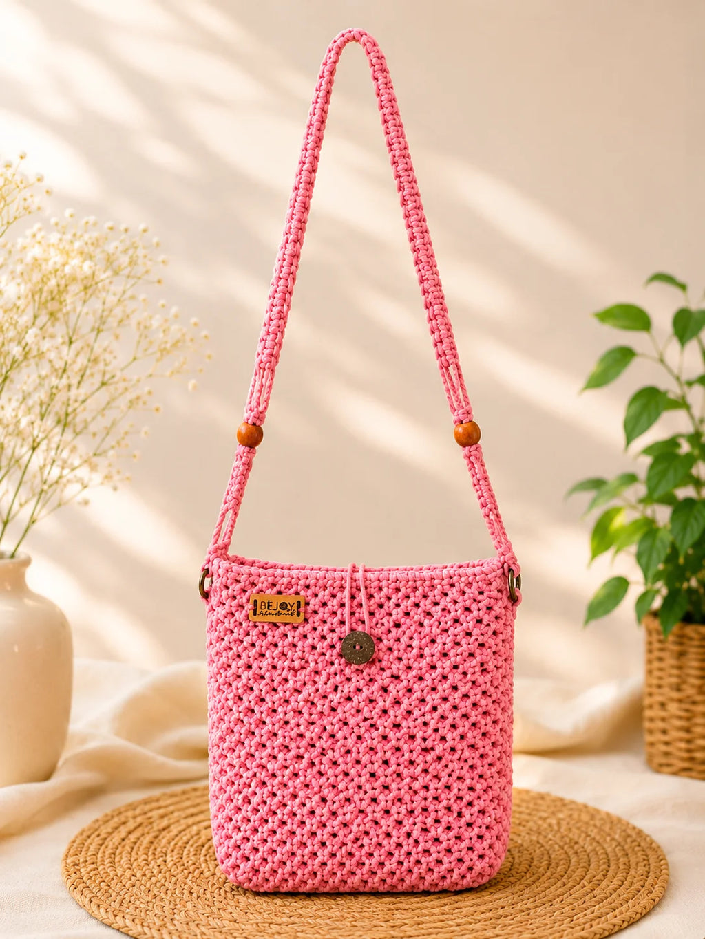 Macrame Ladies Side Bag – Touch of Grace