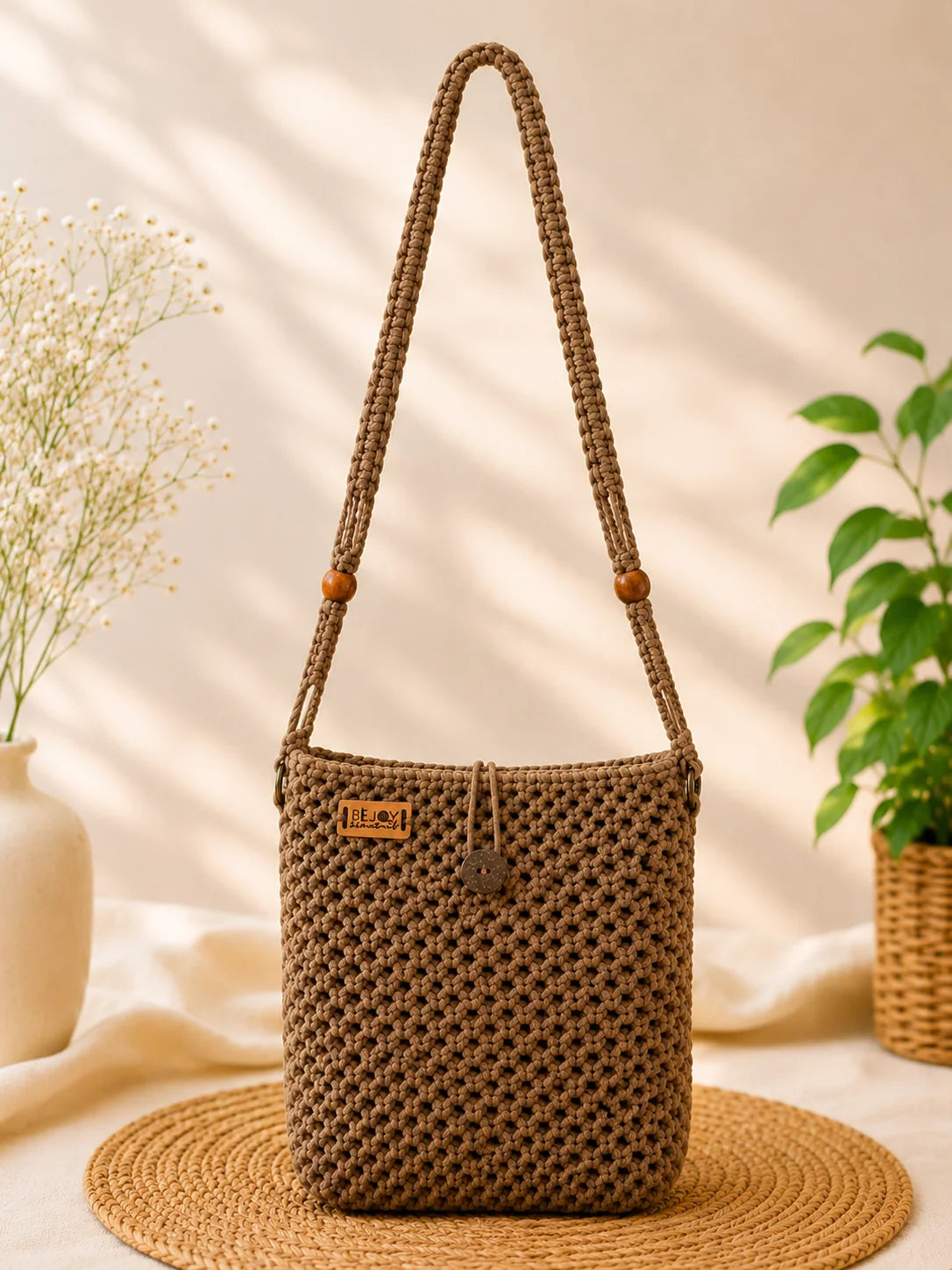 Macrame Ladies Side Bag – Touch of Grace
