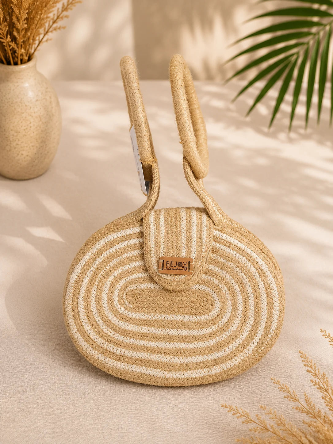 Jute Ladies Hand Bag – Circle of Peace
