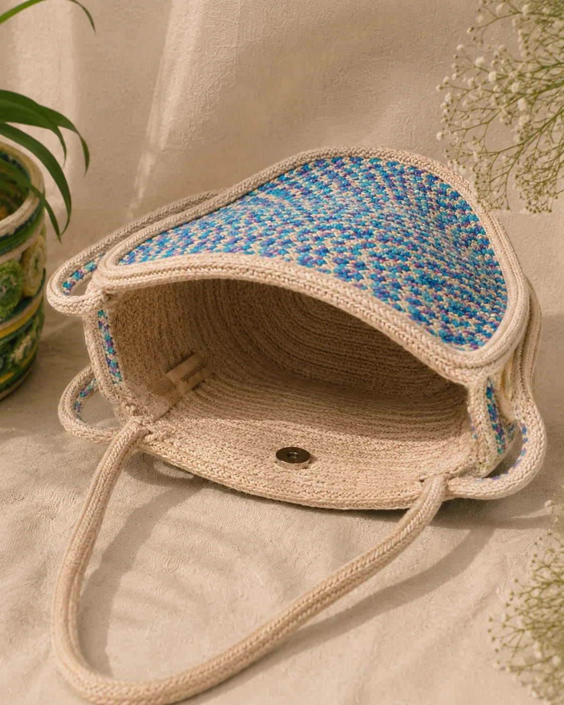 Jute Ladies Side Bag – Ocean of Joy
