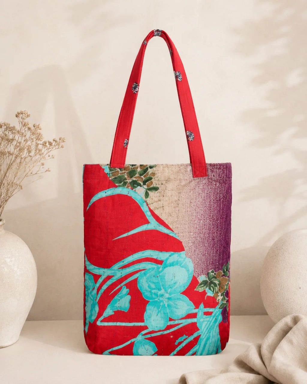 Recycle Fabric Ladies Tote Bag – Blooming Courage