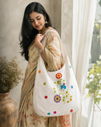 Hand Stitch Ladies Side Bag – Blossom of Life