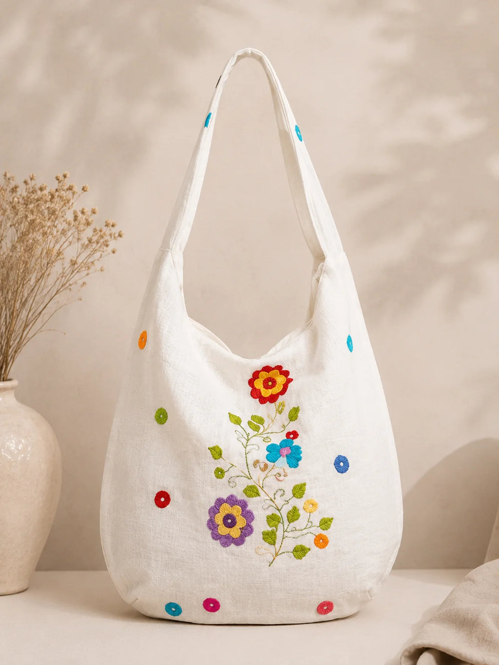 Hand Stitch Ladies Side Bag – Blossom of Life
