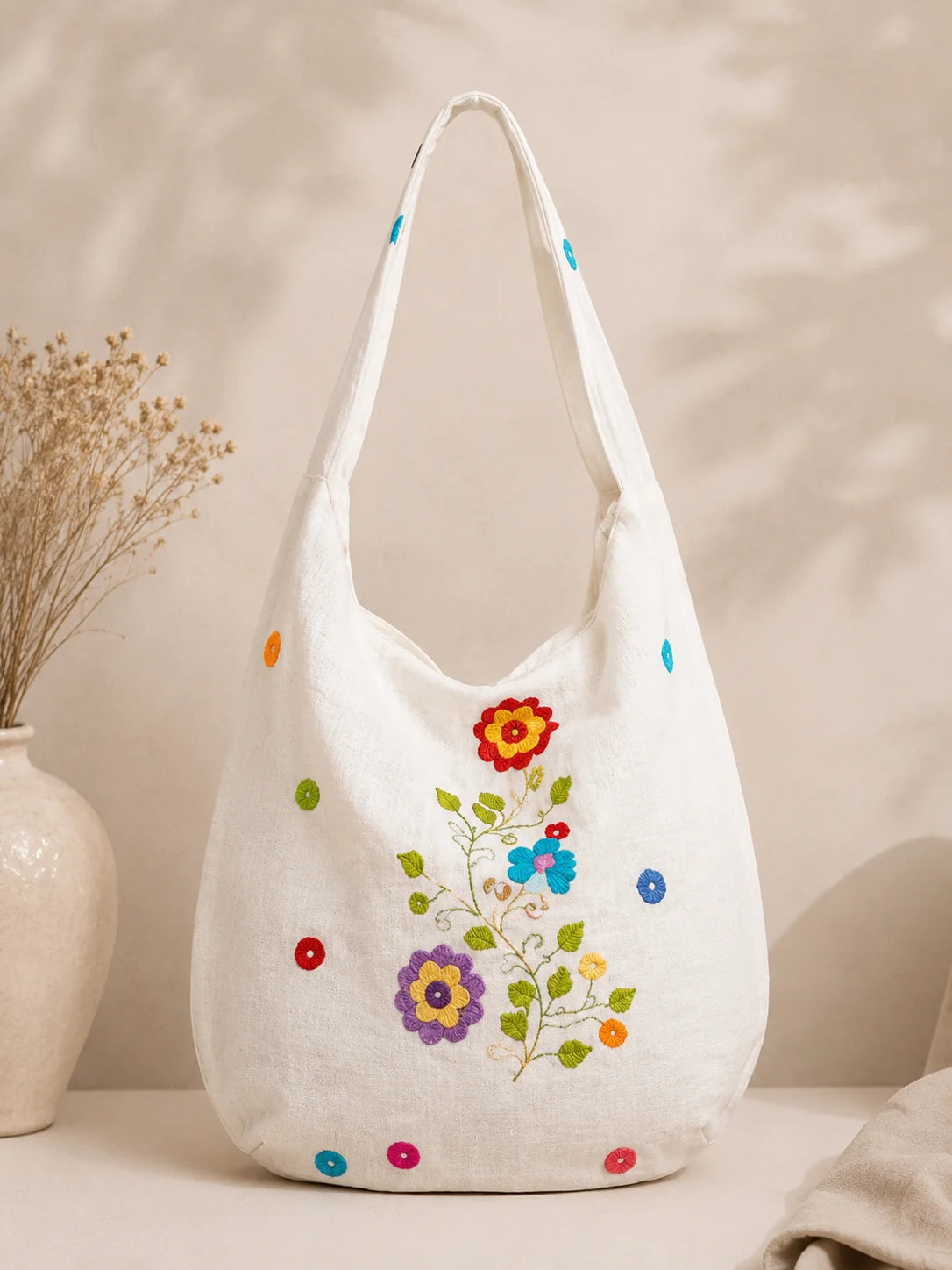 Hand Stitch Ladies Side Bag – Blossom of Life