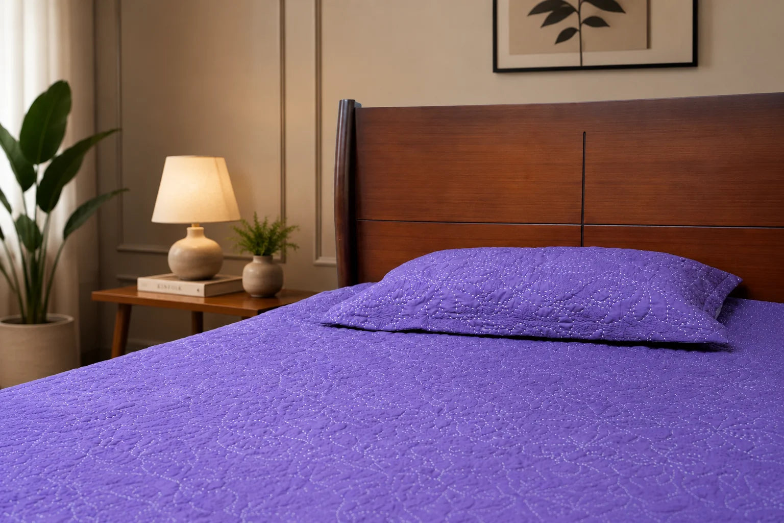 Hand Stitch Bed Cover Set – Royal Comfort