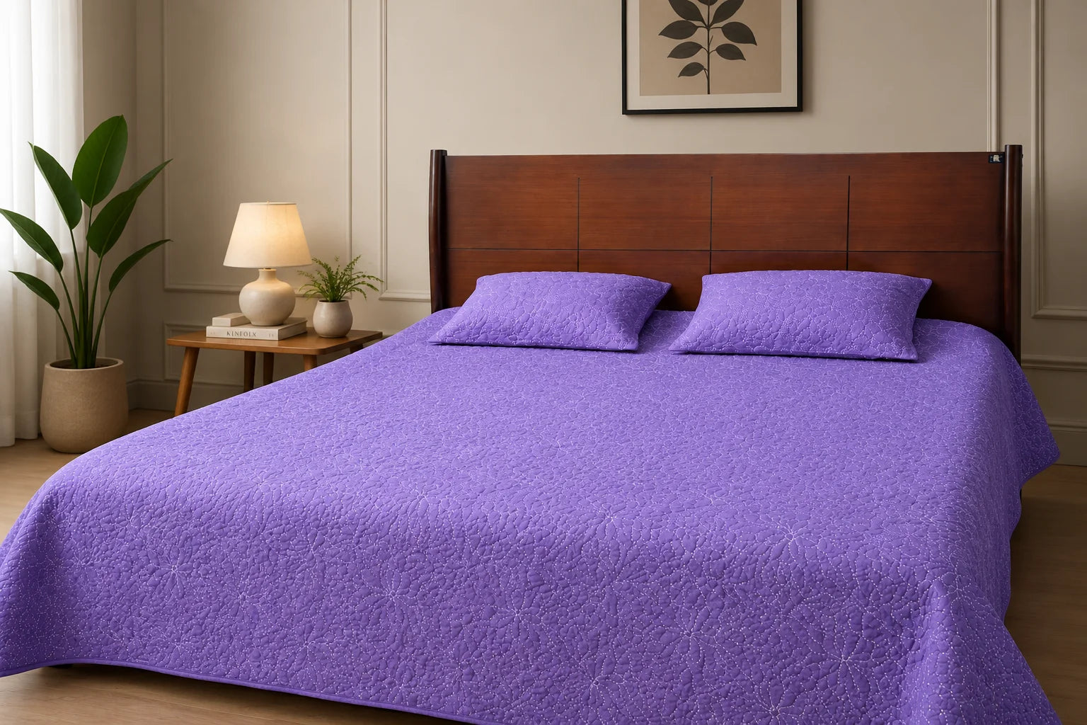 Hand Stitch Bed Cover Set – Royal Comfort