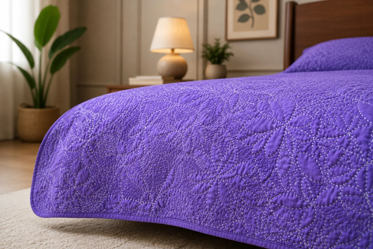 Hand Stitch Bed Cover Set – Royal Comfort