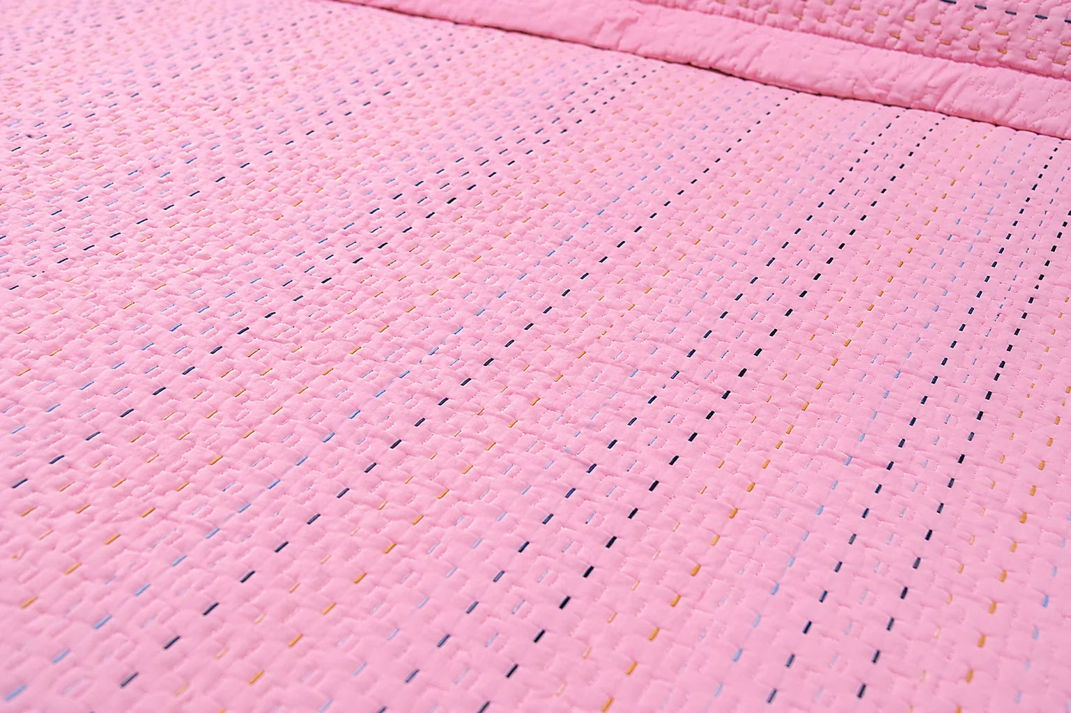 Hand Stitch Bed Cover Set – Soft Line Comfort