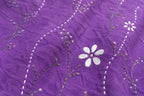 Hand Stitch Bed Cover Set – Purple Blossom
