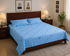 Hand Stitch Bed Cover Set – Sky Blossom Dream