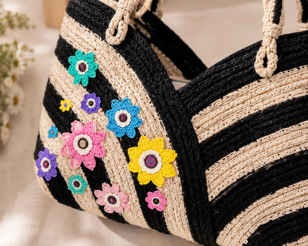 Ladies Side Bag – Joyful Bloom