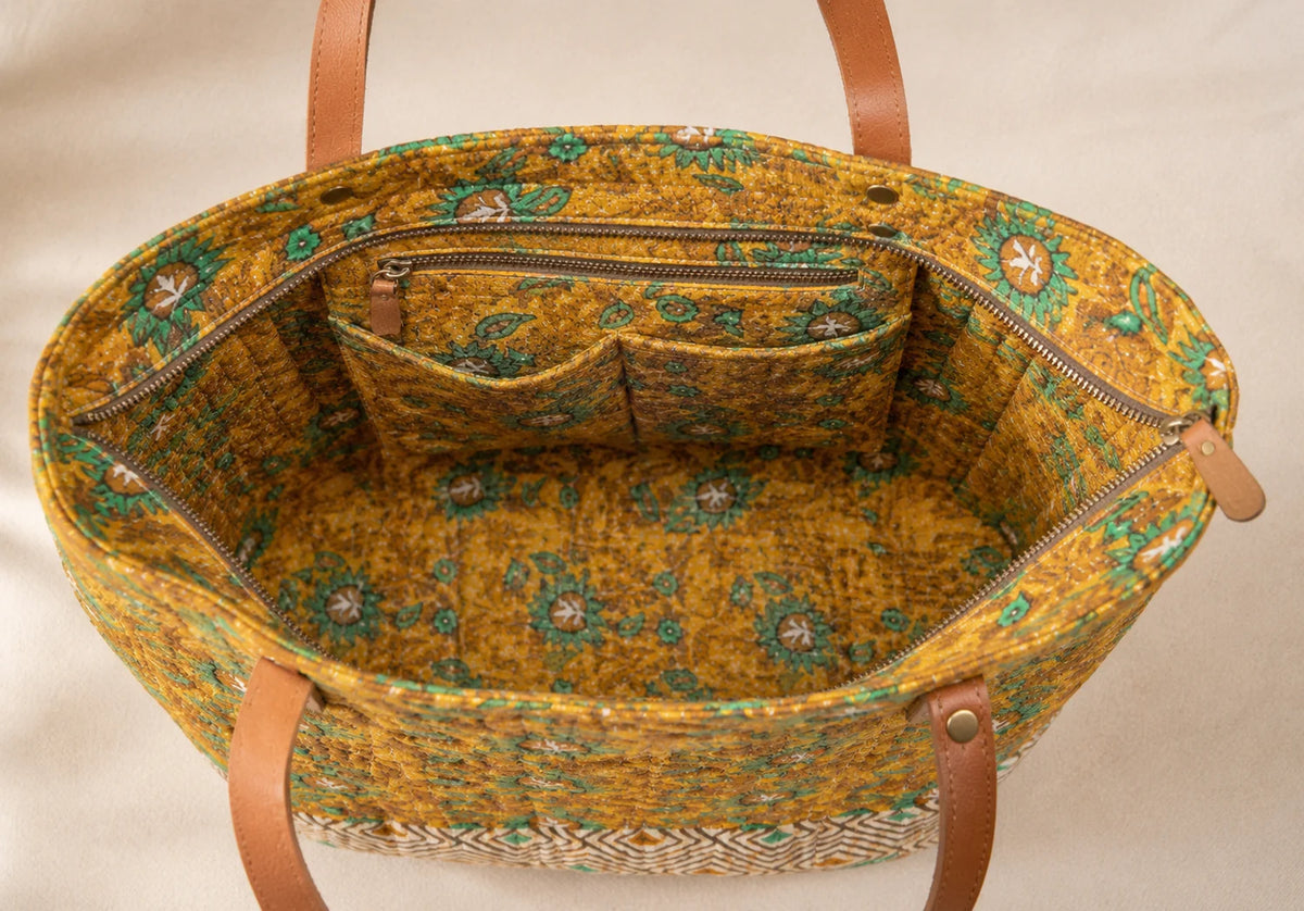 Recycle Fabric Ladies Tote Bag – Nature’s Beauty
