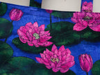 Printed Fabric Ladies Tote Bag – Lotus Garden