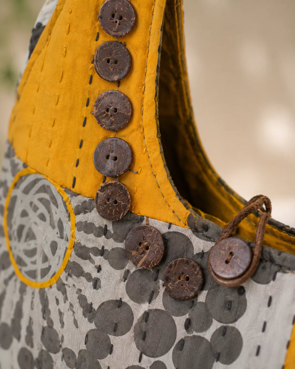 Recycle Fabric Ladies Side Bag – Golden Moments