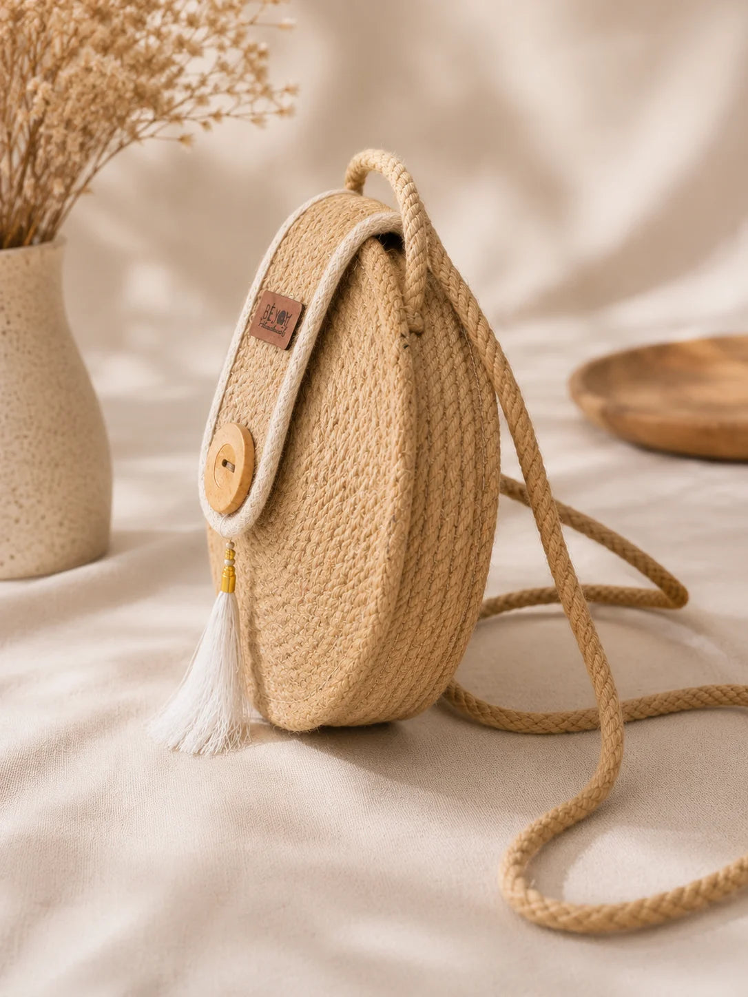 Jute Ladies Side Bag – Pure Harmony