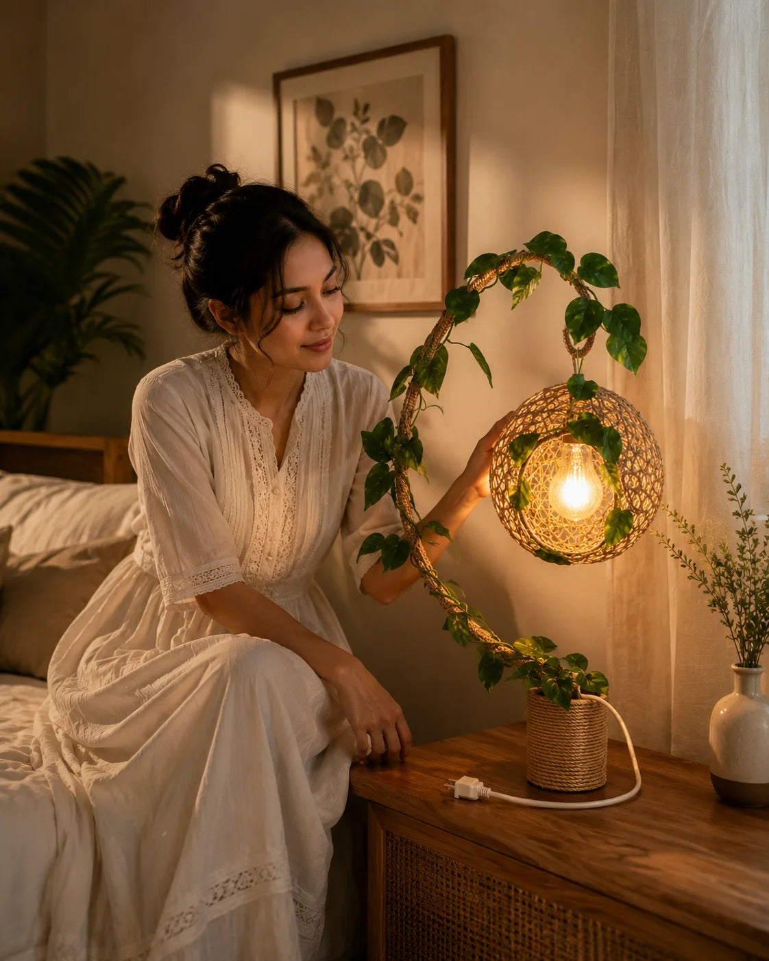 Handmade Home Decor – Nature Glow Lamp