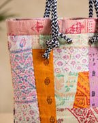 Recycle Fabric Ladies Tote Bag – Colorful Stories