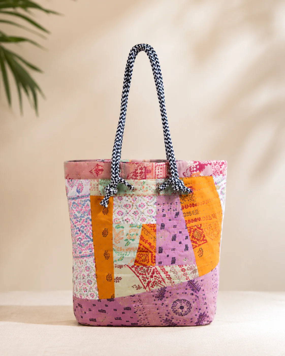 Recycle Fabric Ladies Tote Bag – Colorful Stories