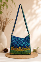 Printed Fabric Ladies Tote Bag – Ocean Harmony