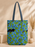 Printed Jute Ladies Tote Bag – Colorful Patterns