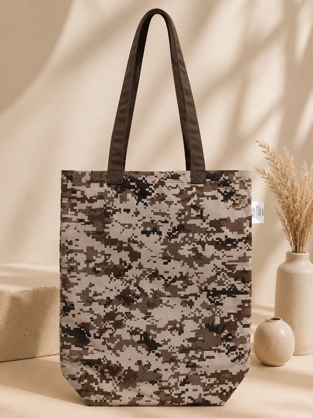 Printed Jute Ladies Tote Bag – Colorful Patterns