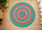 Jute Floor Rug – Circle Harmony