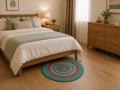 Jute Floor Rug – Circle Harmony