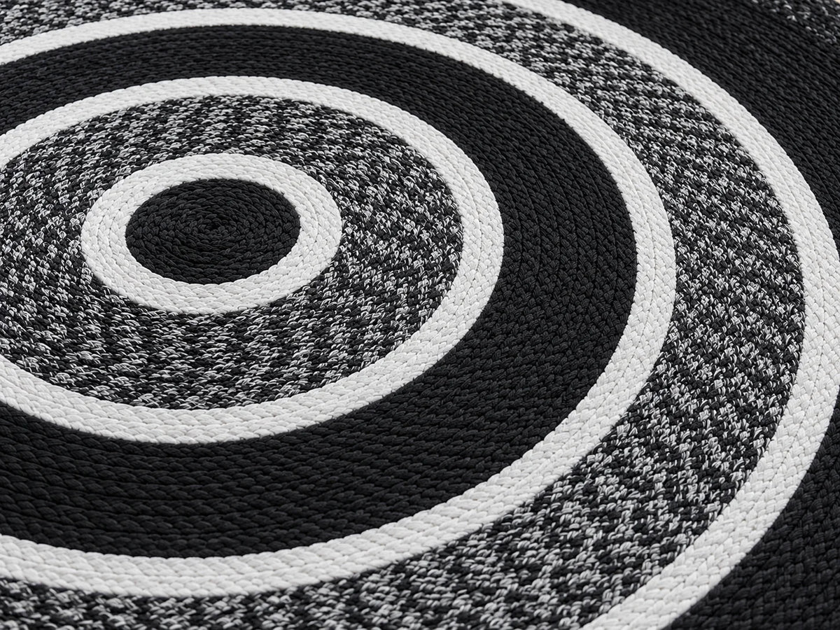 Jute Floor Rug – Circle Harmony