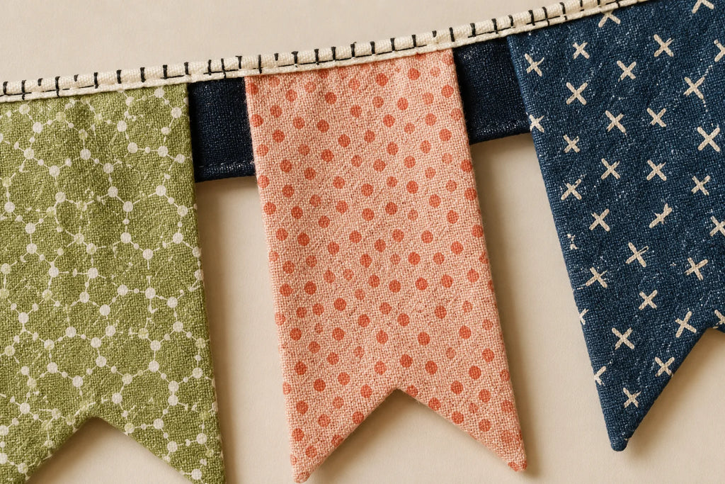 Handmade Home Decor – Fabric Celebration Bunting