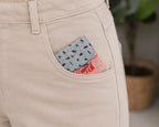 Hand Stitch Pocket Pouch – Little Joy
