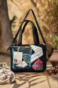 Denim Hand Stitch Bag – Path of Hope