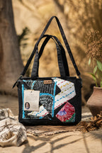 Denim Hand Stitch Bag – Path of Hope