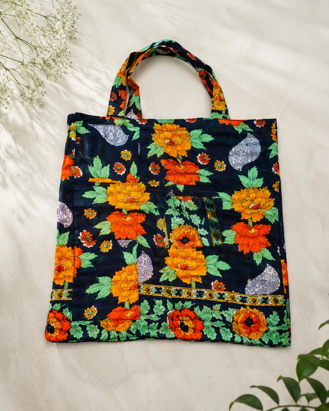 Recycle Fabric Ladies Tote Bag – Sunshine Garden