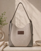 Leather & Juco Ladies Side Bag – Everyday Elegance
