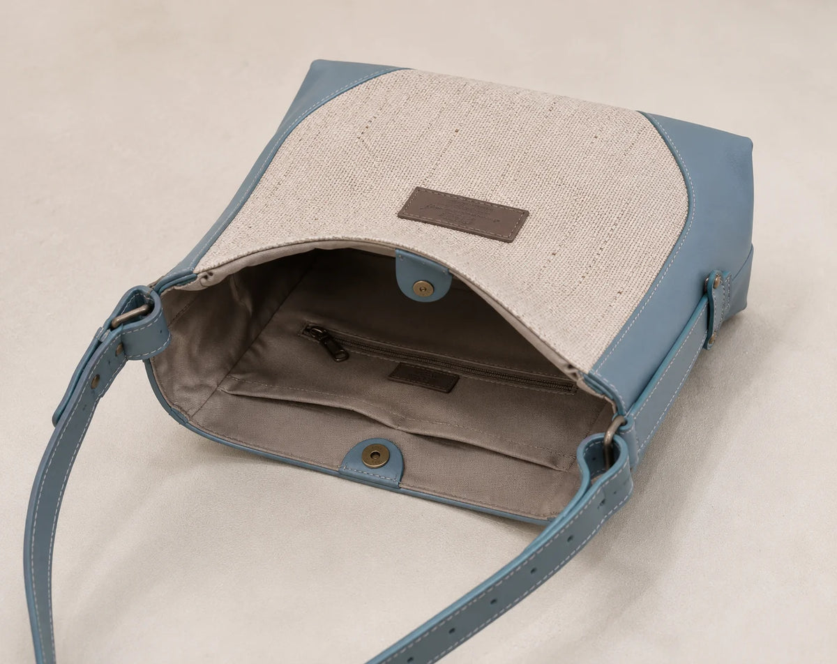 Leather & Juco Ladies Side Bag – Everyday Elegance