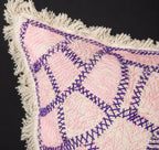 Handstitch Cushion - Lavender Harmony