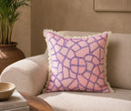 Handstitch Cushion - Lavender Harmony