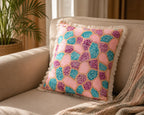 Handstitch Cushion - Keya Design
