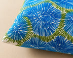 Handstitch Cushion - Ocean Bloom