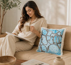 Handstitch Cushion - Shila Design