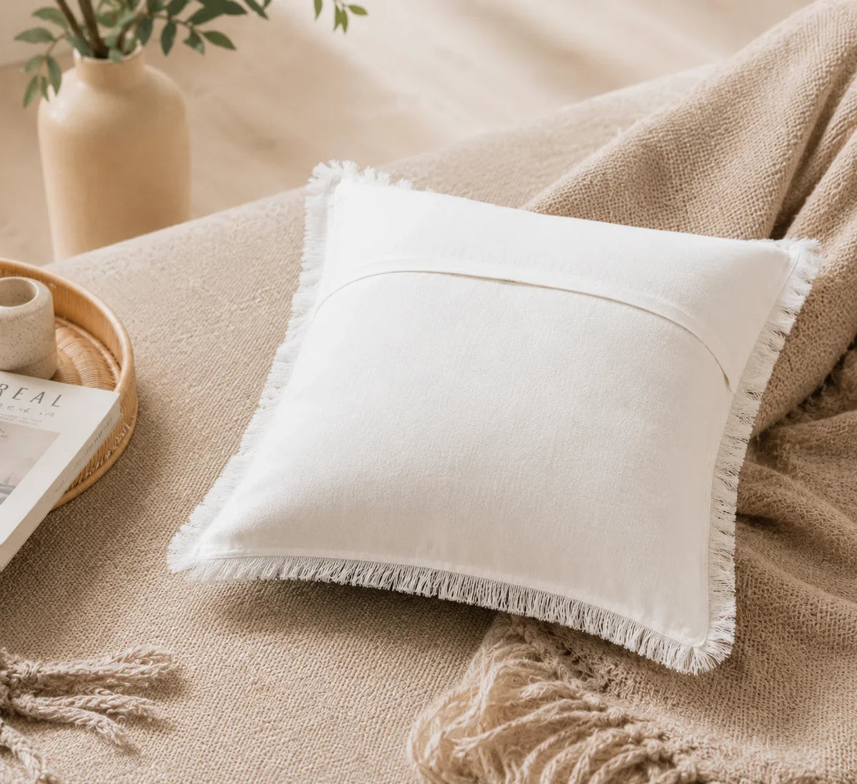 Handstitch Cushion - Shila Design