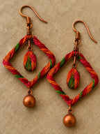 Handcrafted Earring – Nature Frame