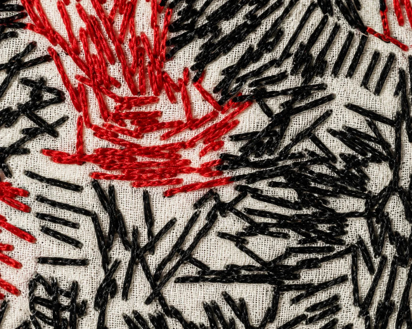 Handstitch Cushion - Bold Expressions