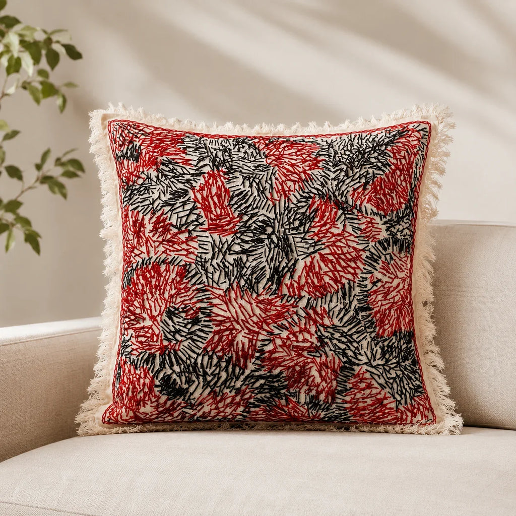 Handstitch Cushion - Bold Expressions