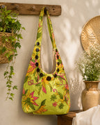 Hand Stitch Ladies Side Bag – Nature’s Harmony